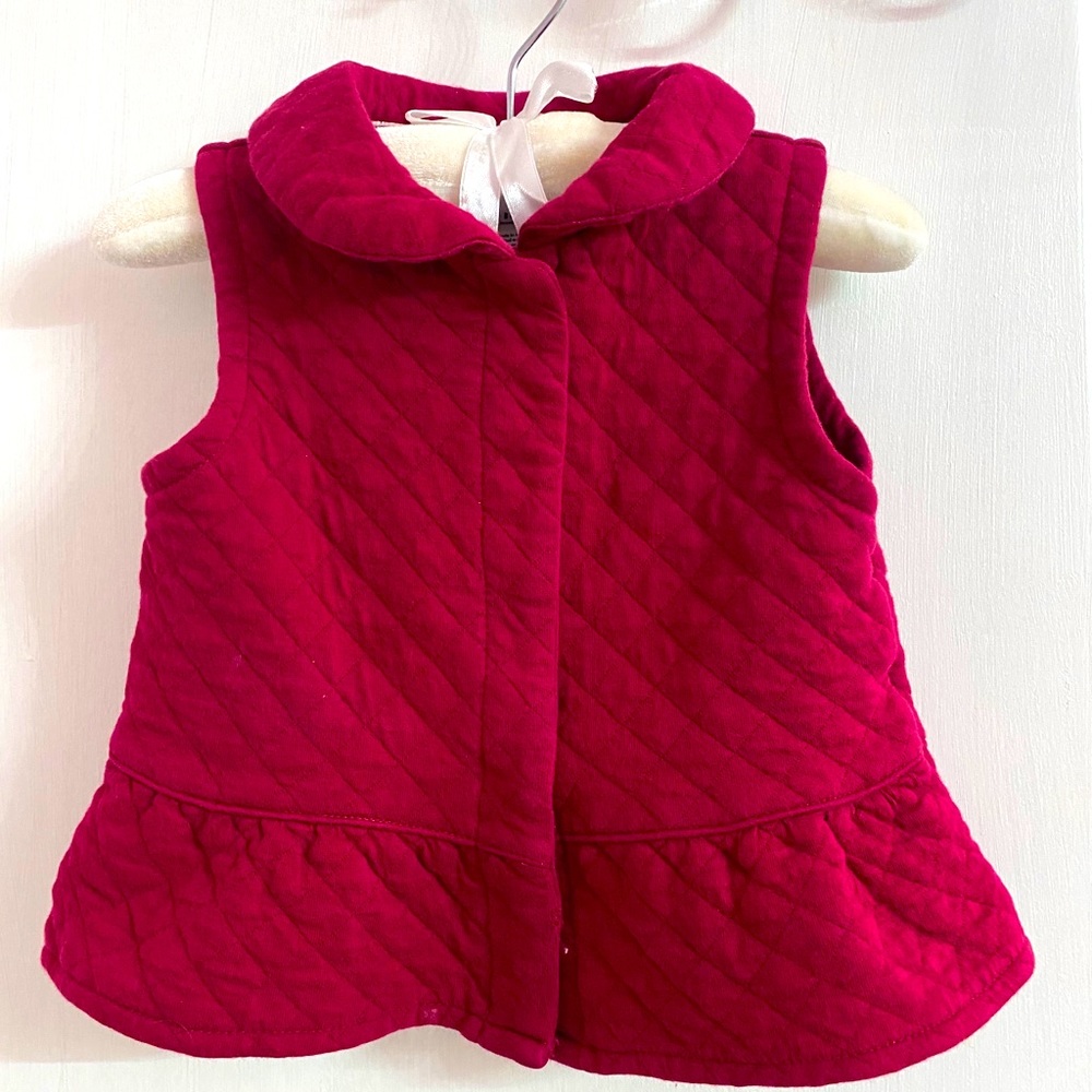 Toddler girl vest